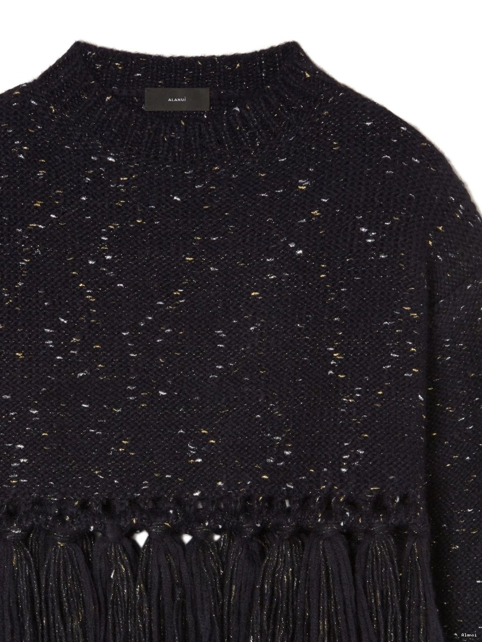 Cheap The Astral speckle-knit tasselled Women Alanui jumper 0725